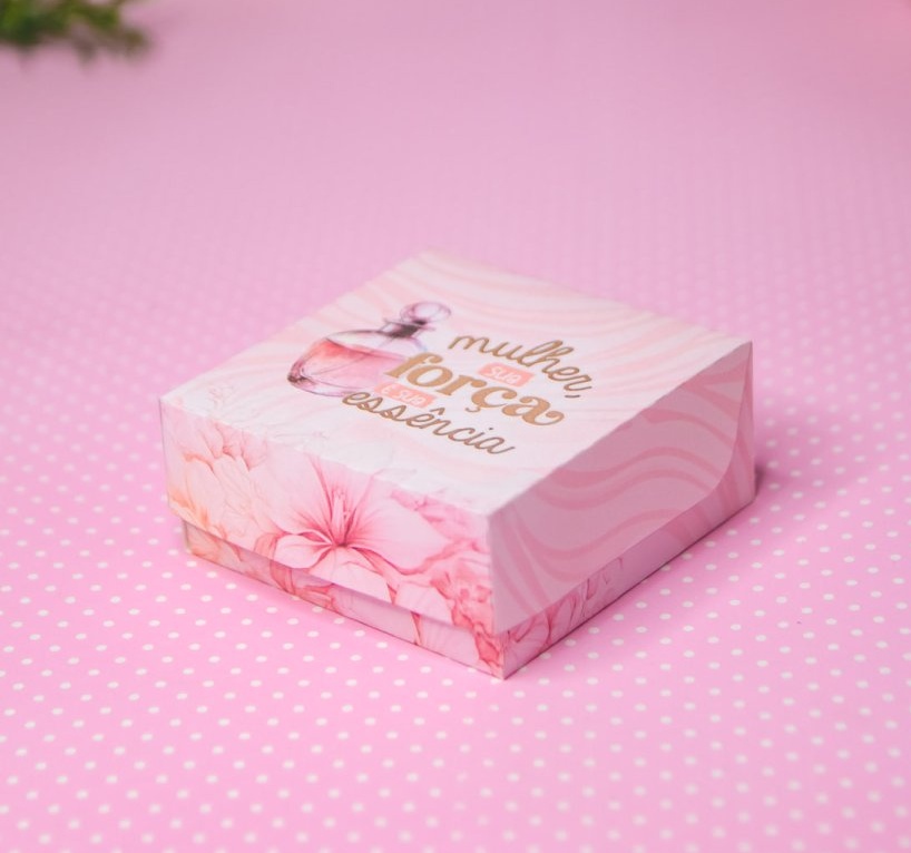 Arquivo Dia da Mulher Caixinha Quadrada Versátil  1