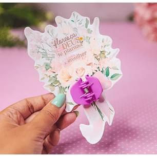 Arquivo Dia da Mulher Card Mini Piranha