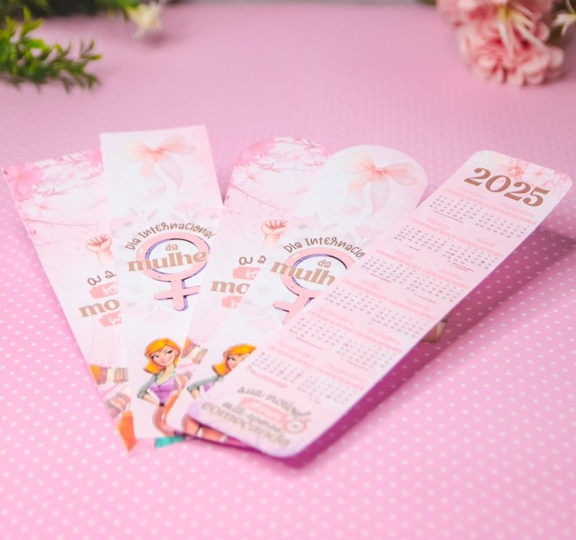 Arquivo Dia da Mulher Marca Página Calendário  1