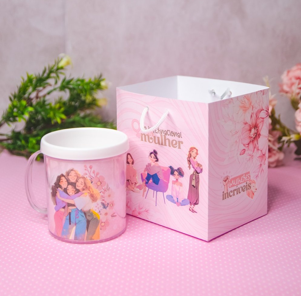 Arquivo Dia da Mulher Sacola Para Caneca  1