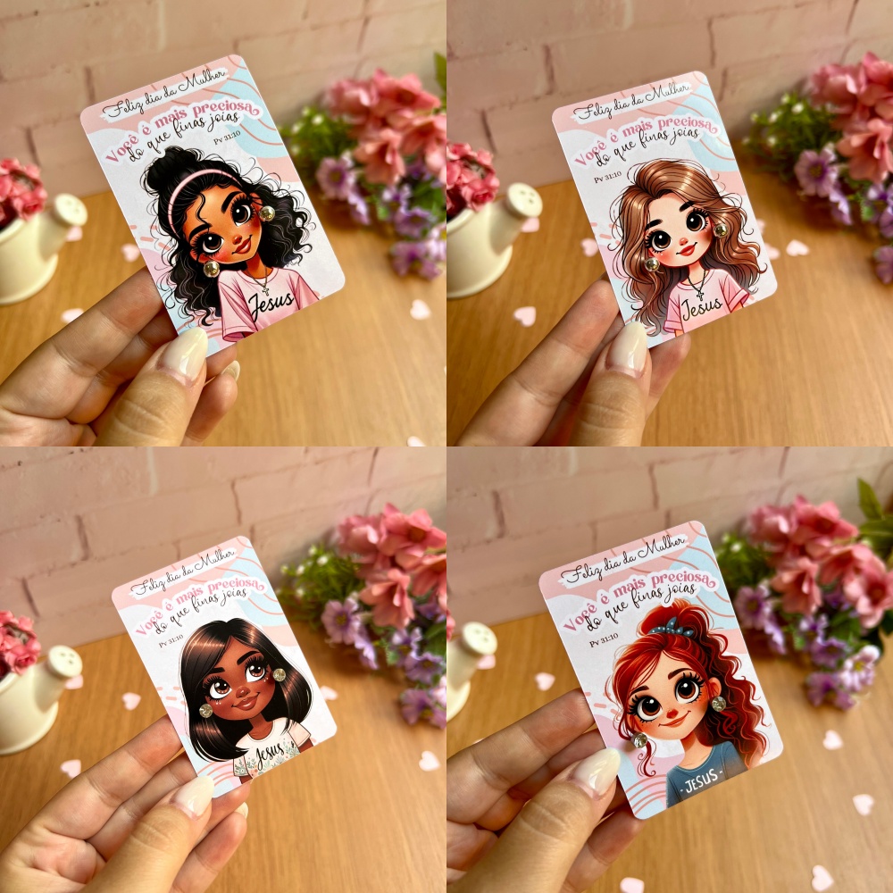 Arquivo Dia da Mulher Card Brincos  1