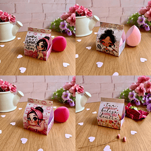 Arquivo Dia da Mulher Porta Esponjinha ou Bombom 