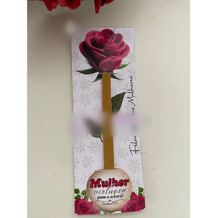 Arquivo Dia da Mulher Card Lixa e Caneta Rosa Pink