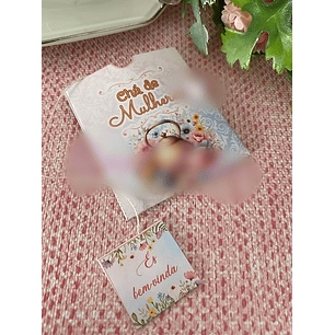 Arquivo Dia da Mulher Card Sachê Chá