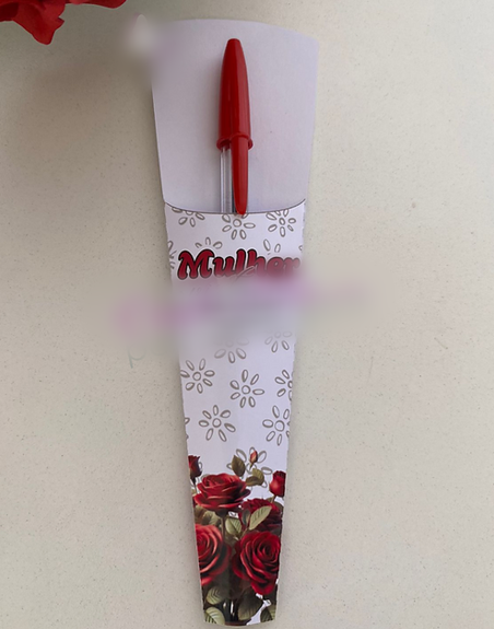 Arquivo Dia da Mulher Cone Porta Caneta  1