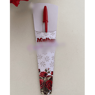 Arquivo Dia da Mulher Cone Porta Caneta 