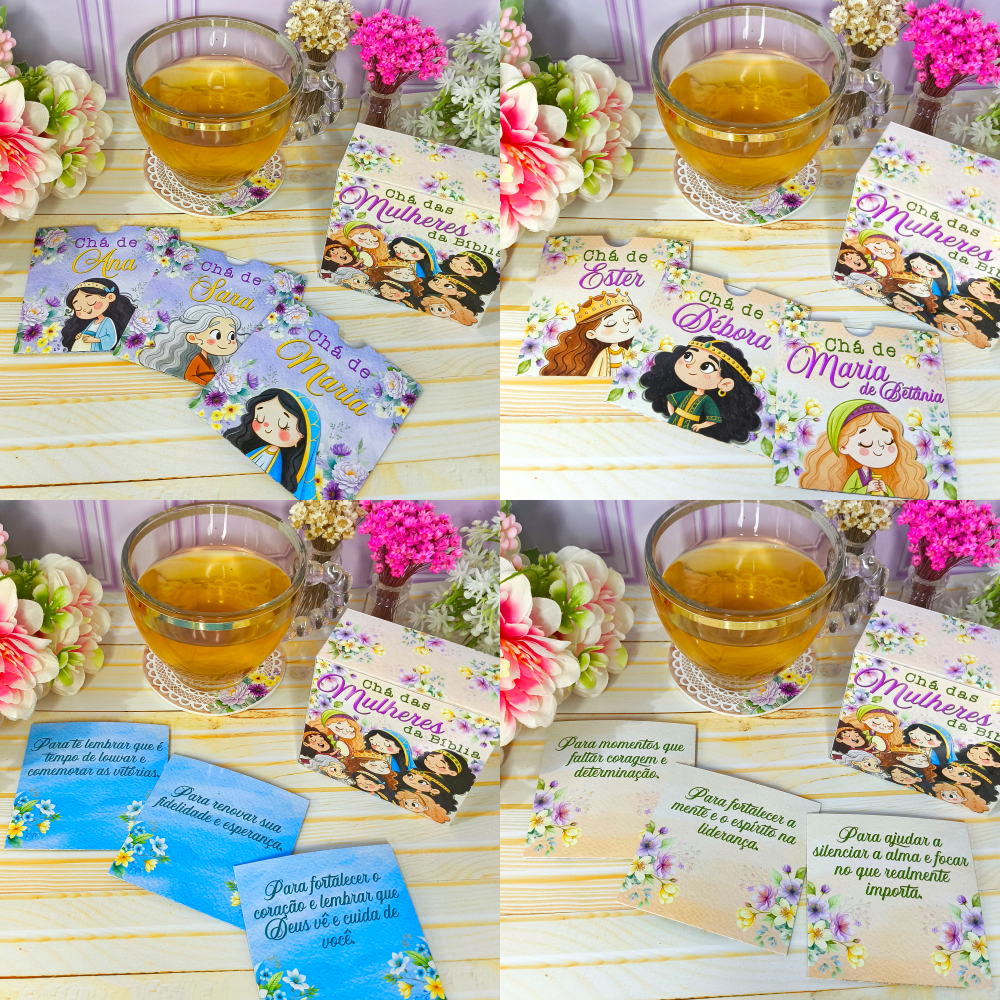 Arquivo Dia da Mulher Caixa Sachê de Chá 1