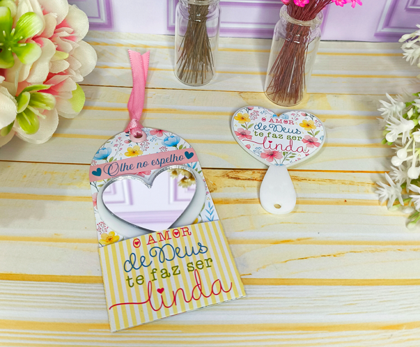 Arquivo Dia da Mulher Porta Espelhinho de Mão 1