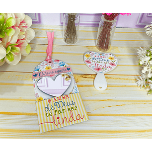 Arquivo Dia da Mulher Porta Espelhinho de Mão