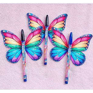 Arquivo Dia da Mulher Card Borboleta para Caneta