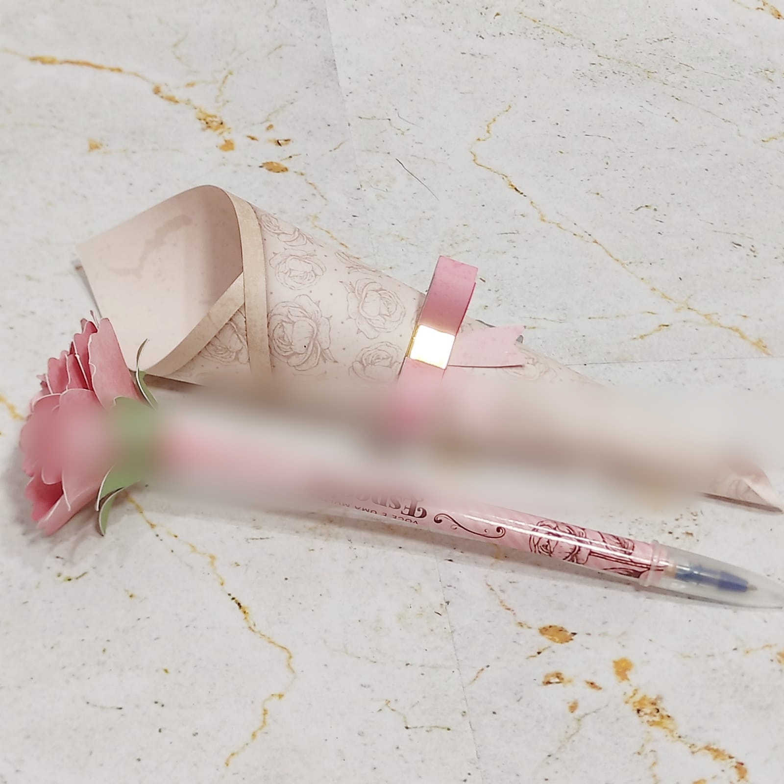 Arquivo Dia da Mulher Buquê de Caneta Flor  1