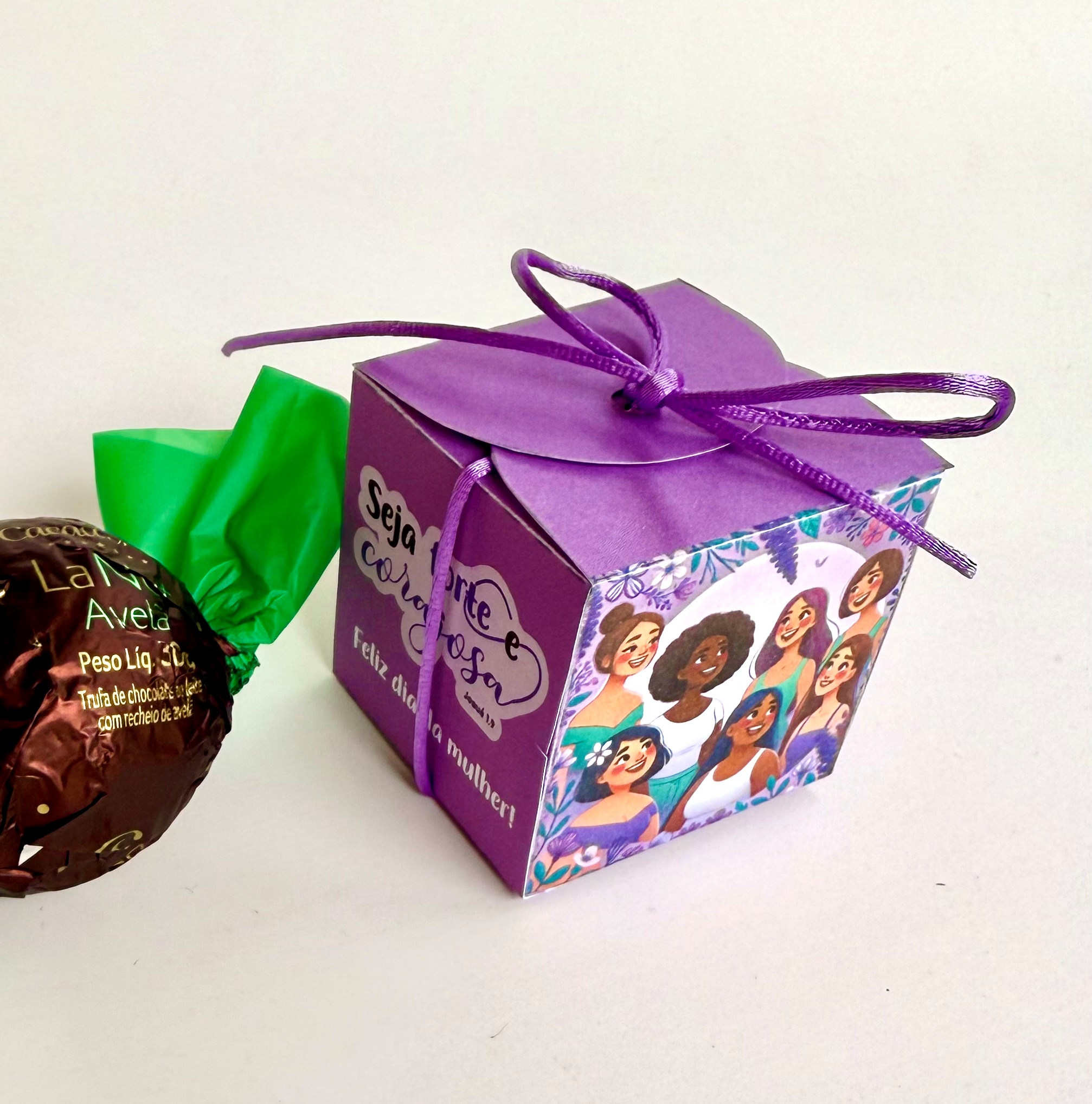 Arquivo Dia da Mulher Caixa Mini Quadrada  1