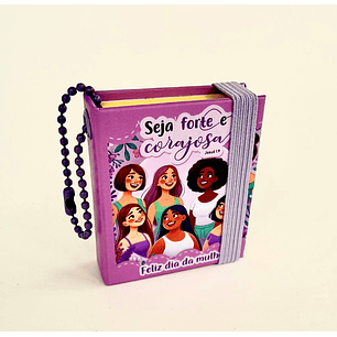 Arquivo Dia da Mulher Chaveiro Post it 