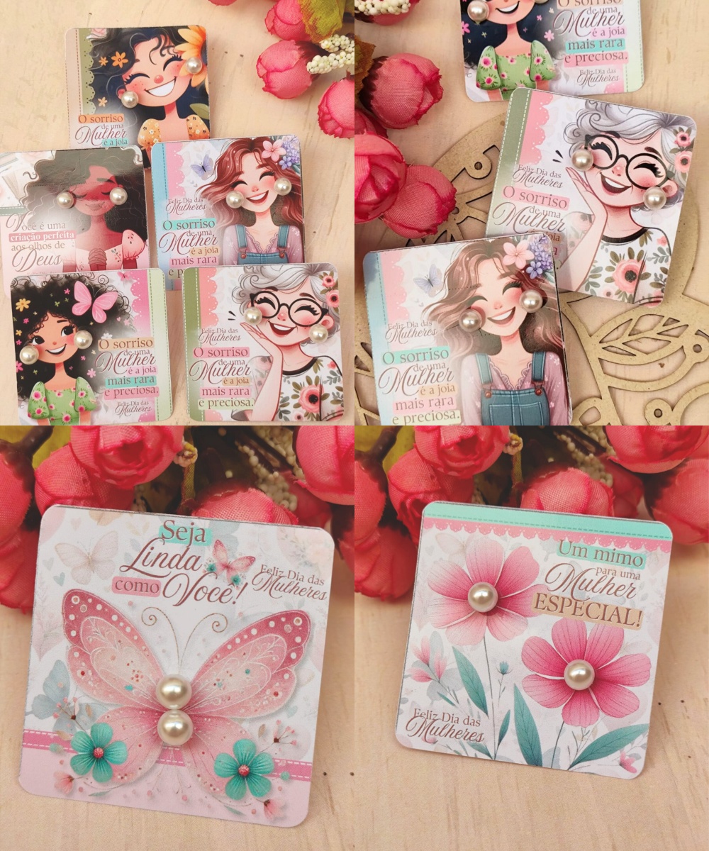 Arquivo Dia da Mulher Tag Brinco  1