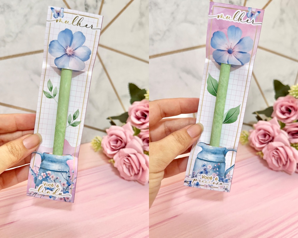 Arquivo Dia da Mulher Card Caneta  1