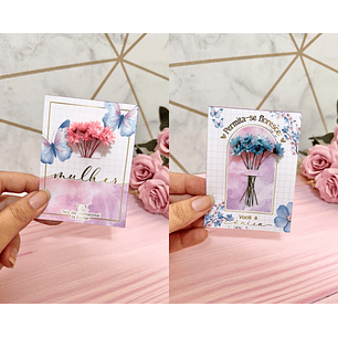 Arquivo Dia da Mulher Card Florzinha 