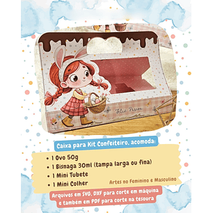 Arquivo Páscoa Kit Mini Confeiteiro