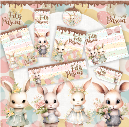 Arquivo Páscoa Coelhinho da Páscoa 1