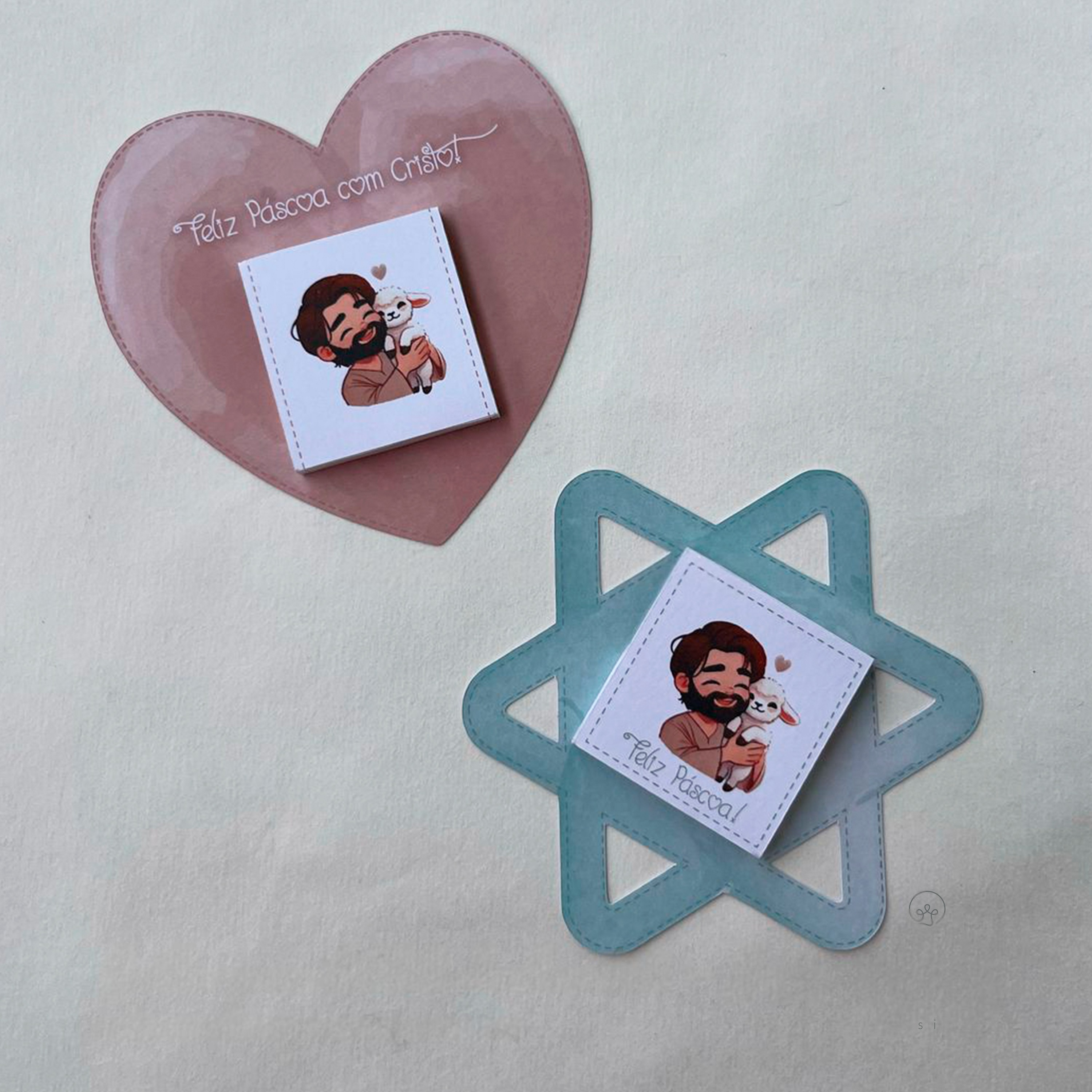 Arquivo Páscoa Card La Creme Jesus 1