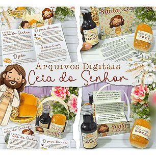 Arquivo Páscoa Kit Aprendendo Sobre a Santa Ceia
