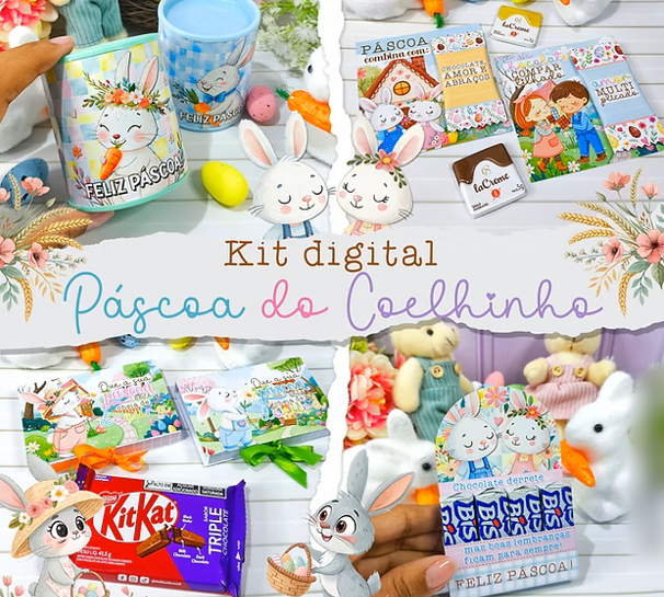 Arquivo Páscoa Kit Páscoa do Coelhinho  1