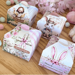 Arquivo Páscoa Caixinha Tampa Encaixe 