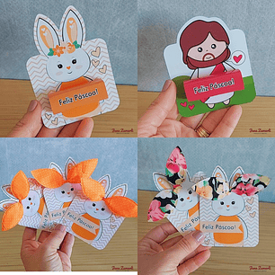 Arquivo Páscoa Card Bis e Xuxinha
