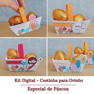 Arquivo Páscoa Cestinha 