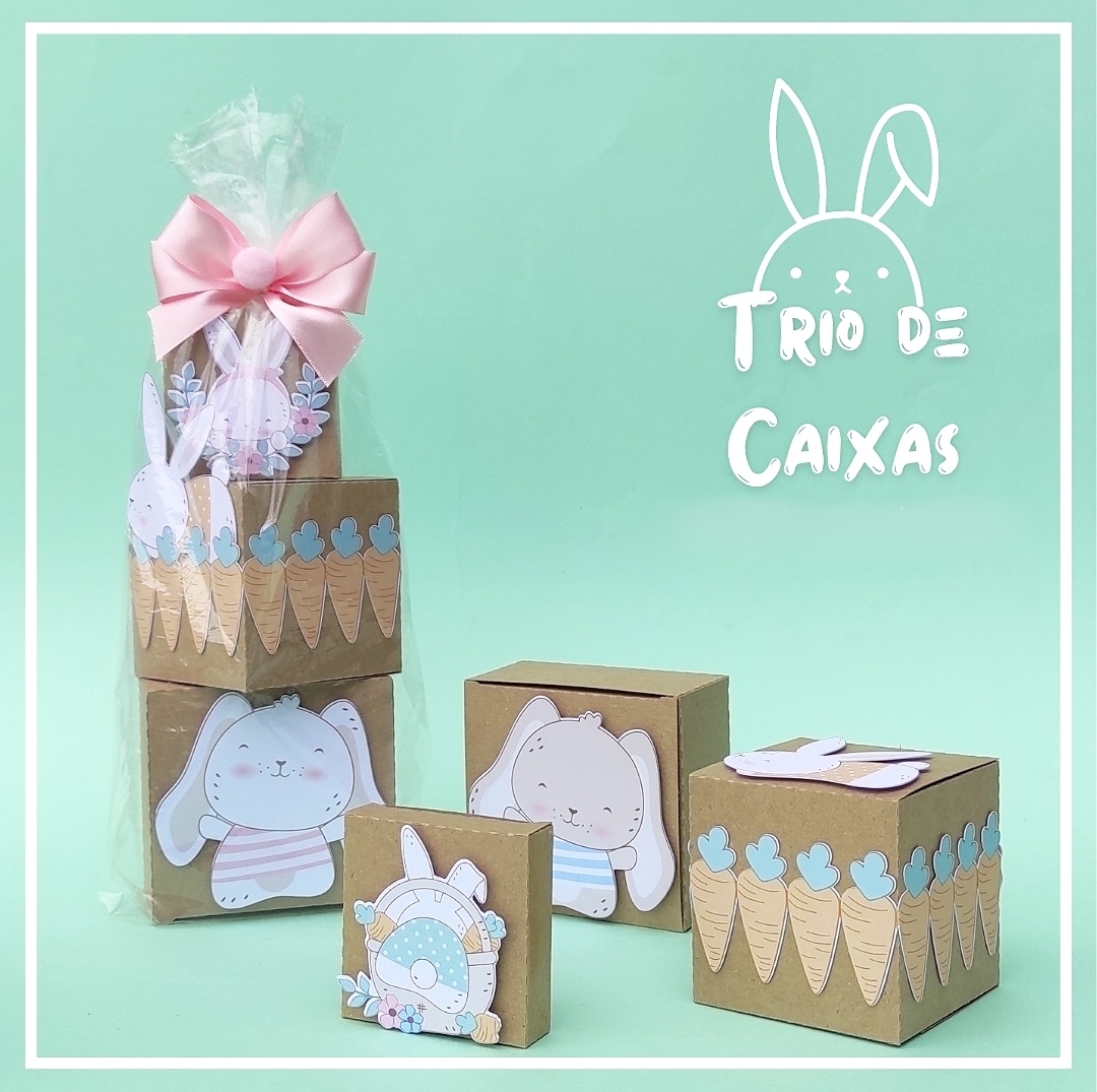 Arquivo Páscoa Trio de Caixas 1