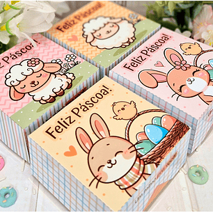 Arquivo Páscoa Caixa Doces 