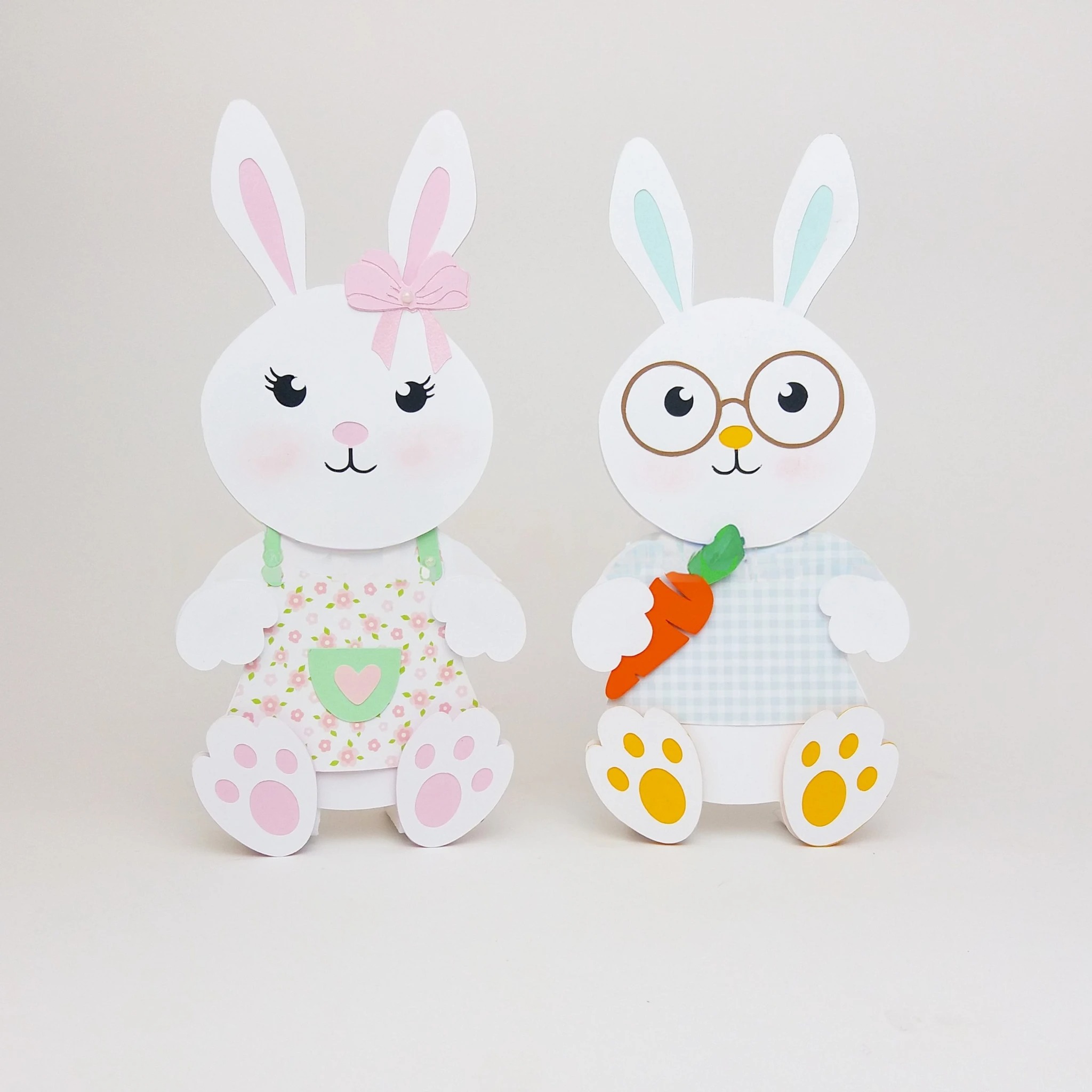 Arquivo Páscoa Topo de Bolo Coelhinhos em Camadas 1