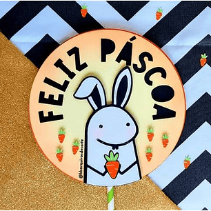 Arquivo Páscoa Topo de Bolo Flork