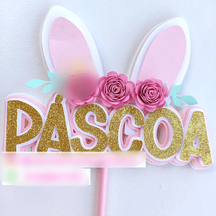 Arquivo Páscoa Topo de Bolo  Páscoa 