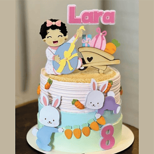 Arquivo Páscoa Topo de Bolo Menina Bebê