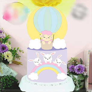 Arquivo Páscoa Topo de Bolo Aurora de Páscoa Bebê