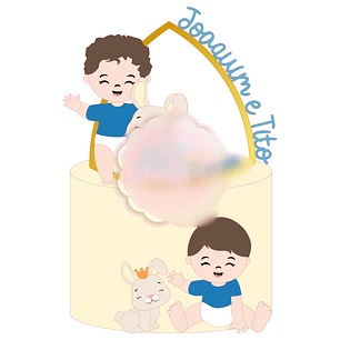 Arquivo Páscoa Topo de Bolo Bebê de Páscoa 