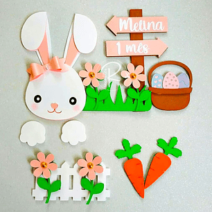 Arquivo Páscoa Topo de Bolo Caça aos Ovos 