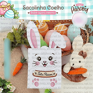 Arquivo Páscoa Sacolinha Coelho