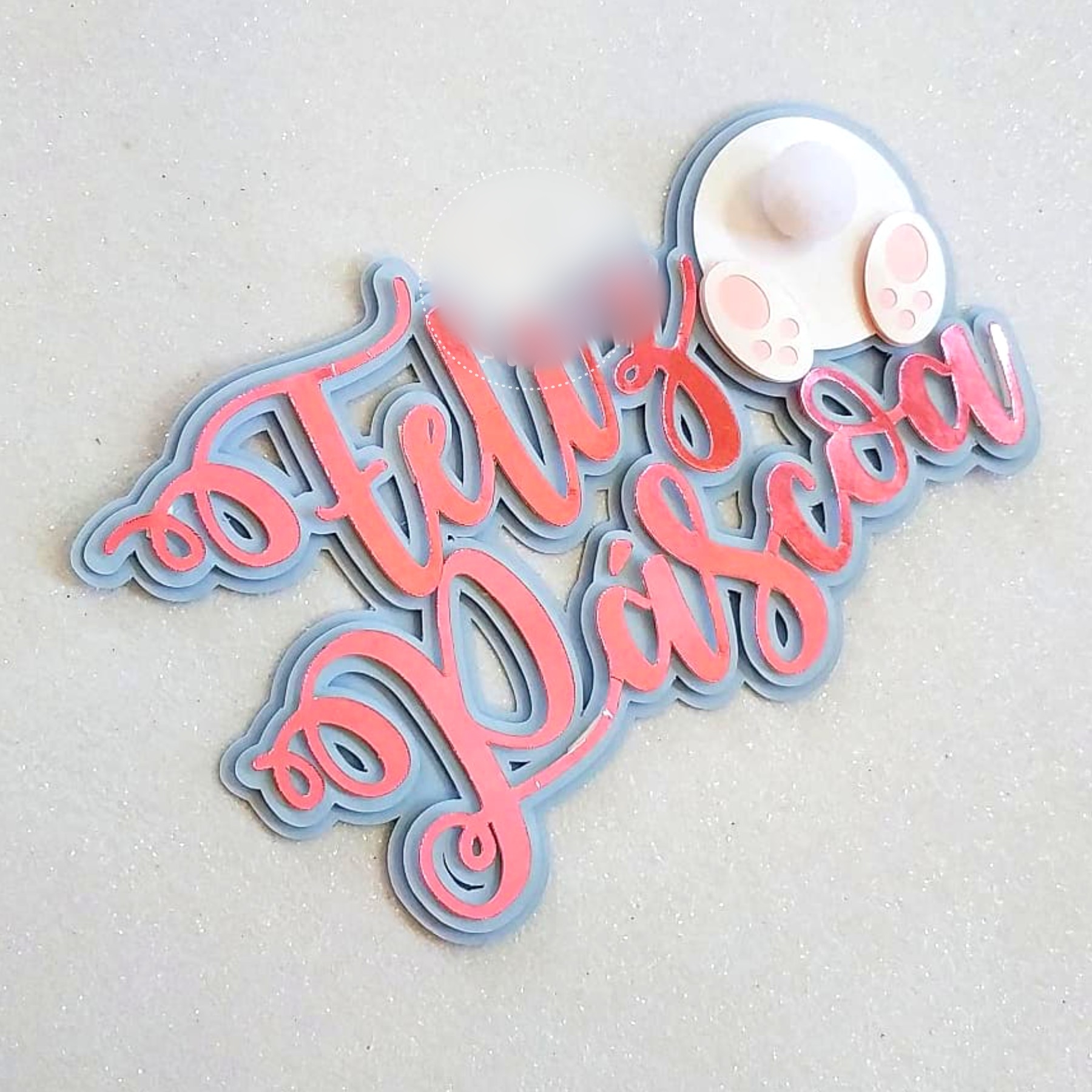 Arquivo Páscoa Topo de Bolo Feliz Páscoa  1