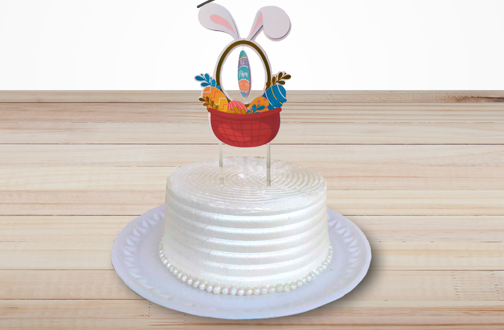 Arquivo Páscoa Topo de Bolo Cestinha 1