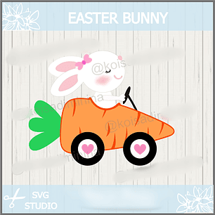 Arquivo Páscoa Topo de Bolo Coelhinha na Cenoura