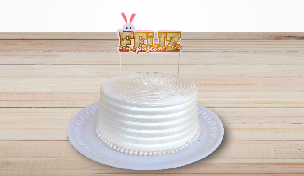 Arquivo Páscoa Topo de Bolo Feliz Páscoa  1