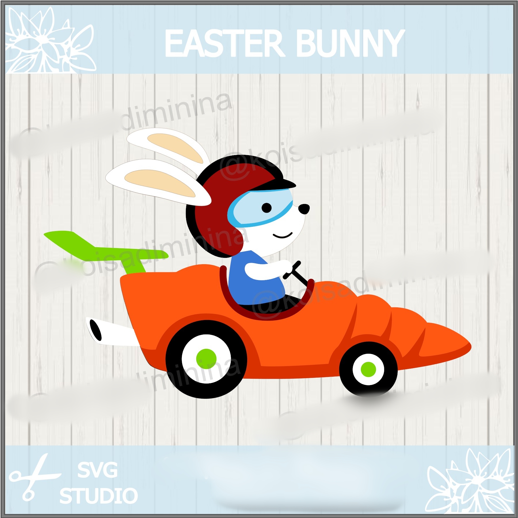 Arquivo Páscoa Topo de Bolo Coelho Piloto 1