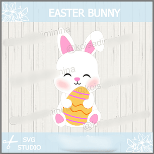 Arquivo Páscoa Topo de Bolo Coelhinha Fofa