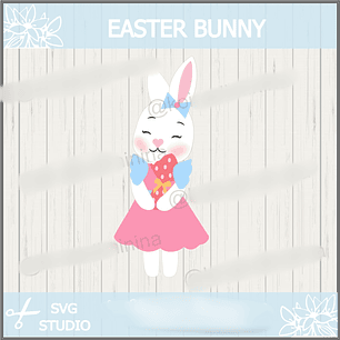 Arquivo Páscoa Topo de Bolo Coelhinha Fofa