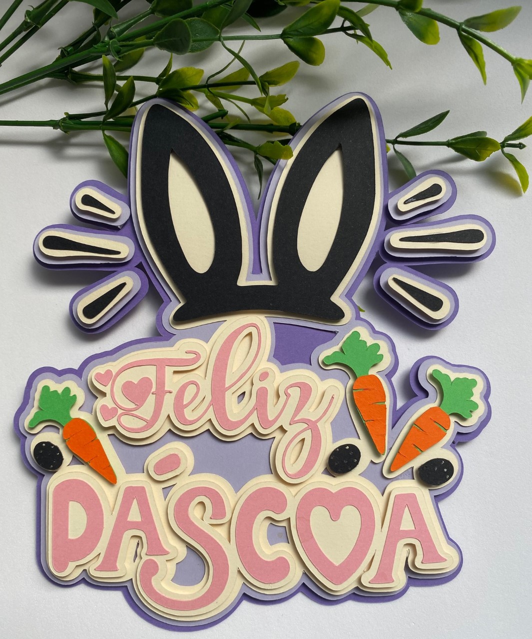 Arquivo Páscoa Topo de Bolo Feliz Páscoa  1