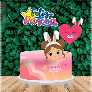 Arquivo Páscoa Topo de Bolo Feliz Páscoa 