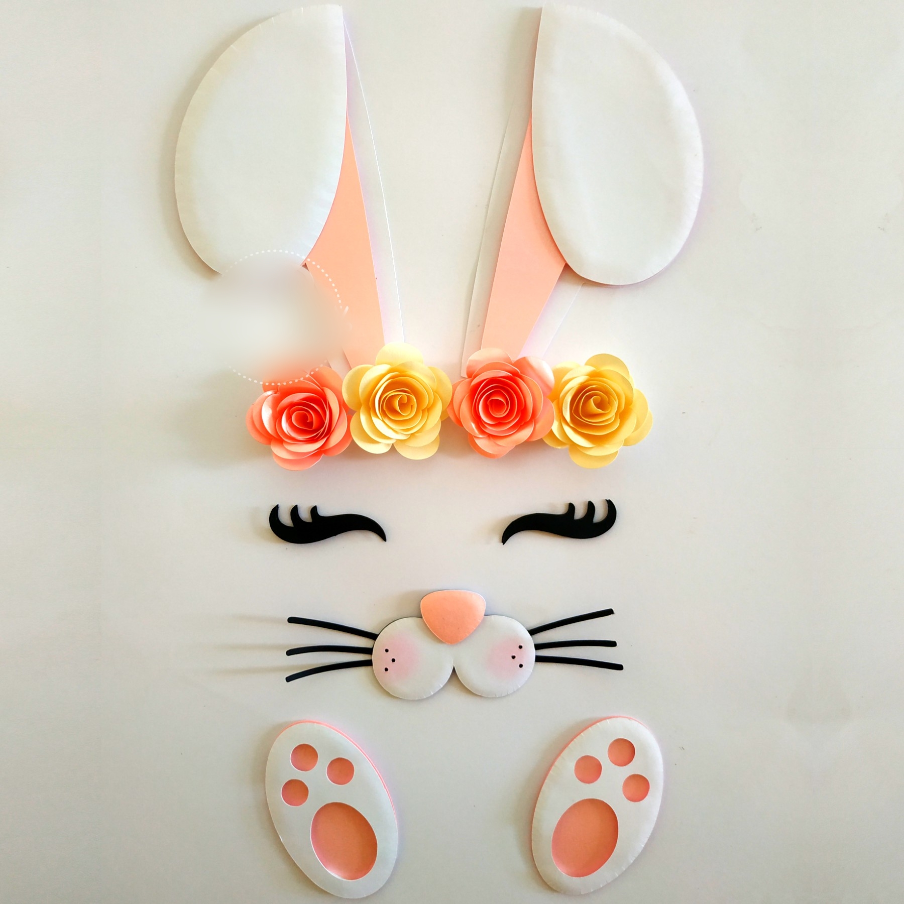 Arquivo Páscoa Topo de Bolo Carinha Coelhinha 1