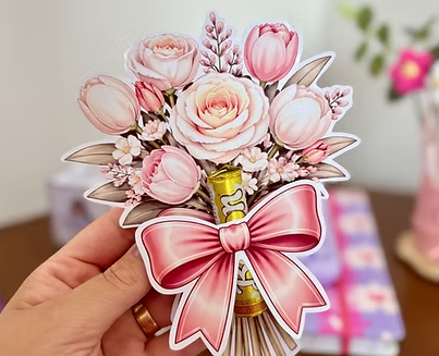 Arquivo Dia da Mulher Card Buquê Batom  1