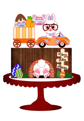 Arquivo Páscoa Topo de Bolo Caminho da Páscoa  1